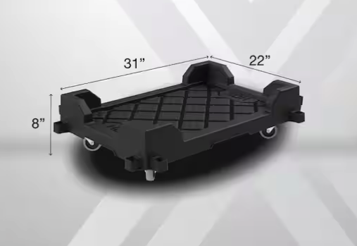 Heavy-duty tote dolly